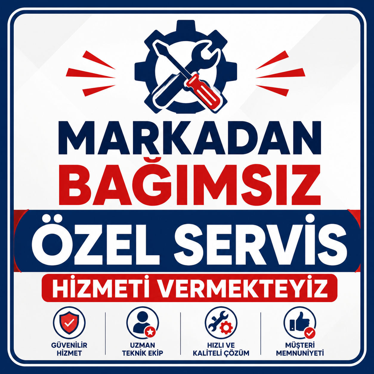 Türkoğlu Dedeler Teknik Servisi markadan bağımsız özel servis hizmeti